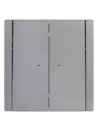 Фортепиано сталь переключатель 2кл с подсветкой скрытая 10А IP20 