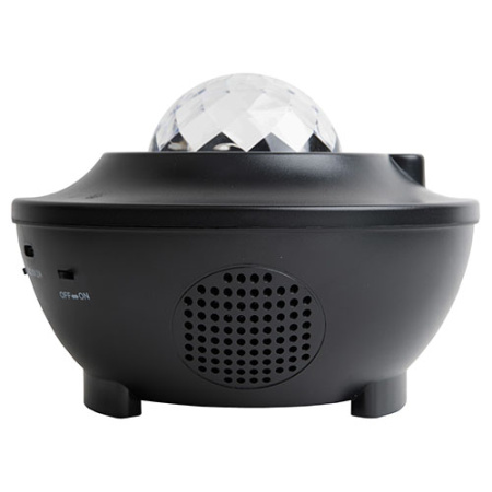 Проектор светодиодный 6Вт RGBW, Звездное небо, 2 динамика, ПДУ, Bluetooth, MP3, USB