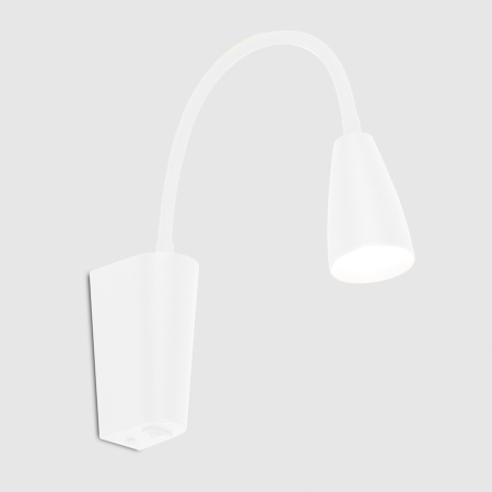 Светильник настенный (бра) 1*15Вт GU10 черный General гибкий