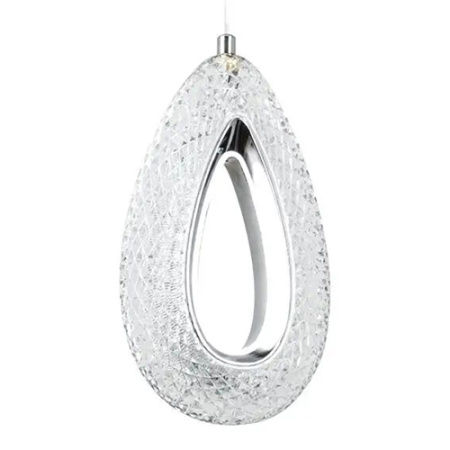 Светильник подвес свд 5Вт 4000К 720лм хром овал Modestyle