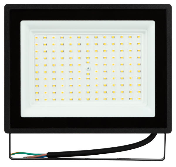 Прожектор свд 100Вт 4000К 8000лм черный IP65 120° Стандарт ЭРА