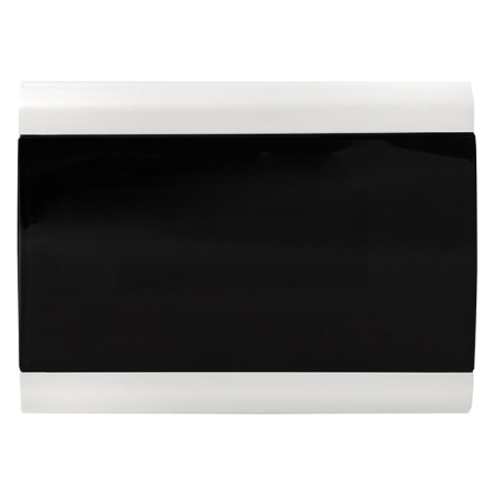 Бокс 12мод навесной белый черная прозрачная дверь IP41 SlimBox EKF