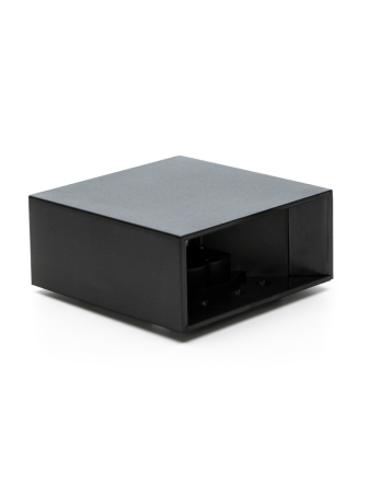 Светильник настенный 2*4Вт GU10 IP65 черный пластик Jazzway