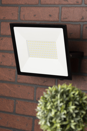 Прожектор свд 100Вт 6500К 8000лм черный IP65 110° Luma EKF