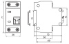 Дифавтомат 2Р 25А C 30мА 4,5кА АВДТ32 2мод TDM