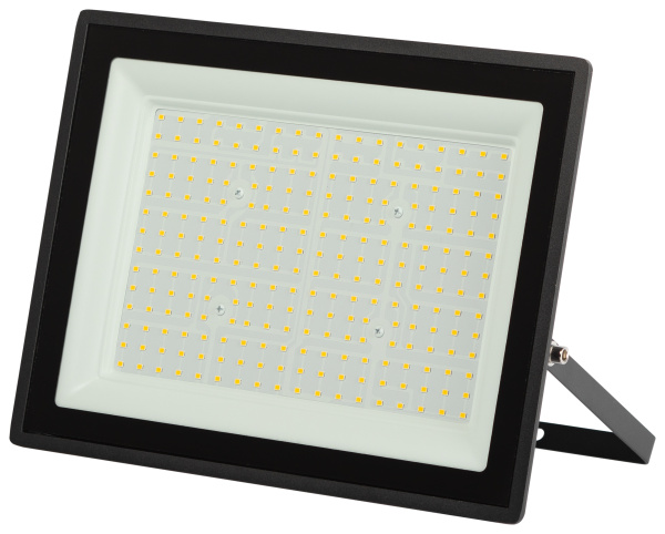 Прожектор свд 150Вт 4000К 15000лм черный IP65 120° Стандарт ЭРА