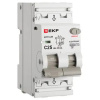 Дифавтомат 2Р 25А C тип AC 30мА 6кА 2мод АВДТ-63N EKF PROxima