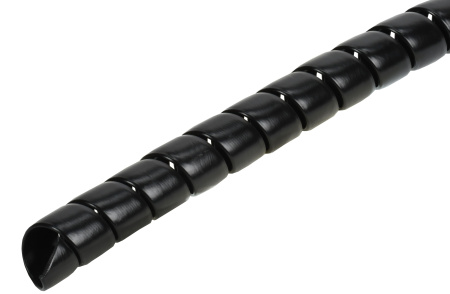 Спираль монтажная СПГ-25 черная (2м/упак) IEK