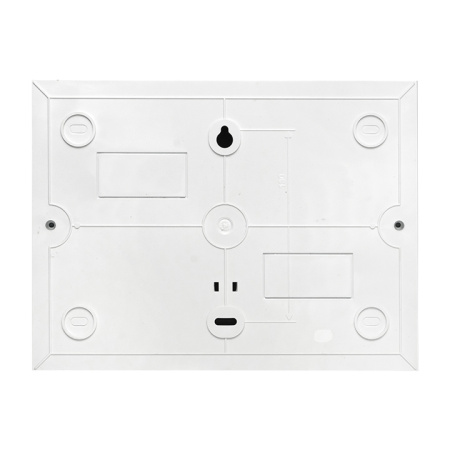 Бокс 12мод навесной белый чёрная дверь IP41 ЩРН-П EKF Basic