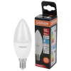 Лампа свеча свд Е14 12Вт 6500К 960лм B39 матовая Osram LED Value black