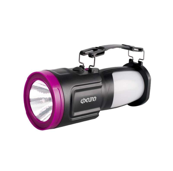 Фонарь-прожектор 1СВД+24СВД 1Вт 132лм аккумулятор 220В/солнечн ФАZA солнечная панель