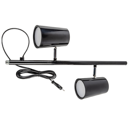 Торшер свд 12Вт 4500К 900лм черный ULM-T600 2х6W диммер