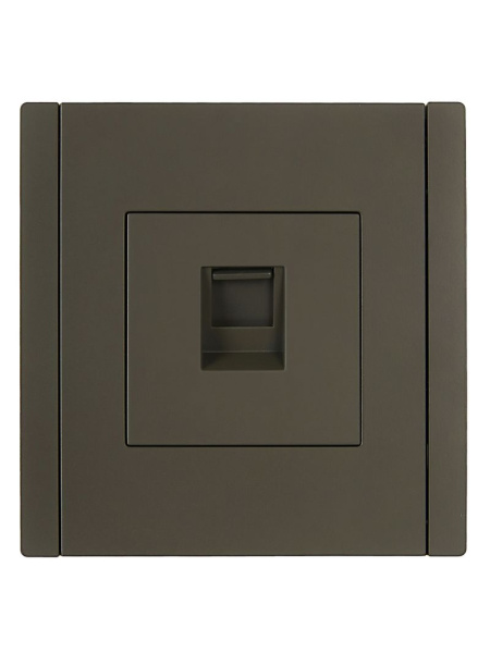 Фортепиано серый механизм RJ45 скрытая 1-ая 