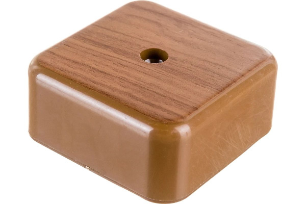 Коробка 50*50*20 квадрат дуб IP40 