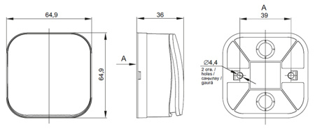 Глори сосна переключатель 1кл открытая 10А IP20 